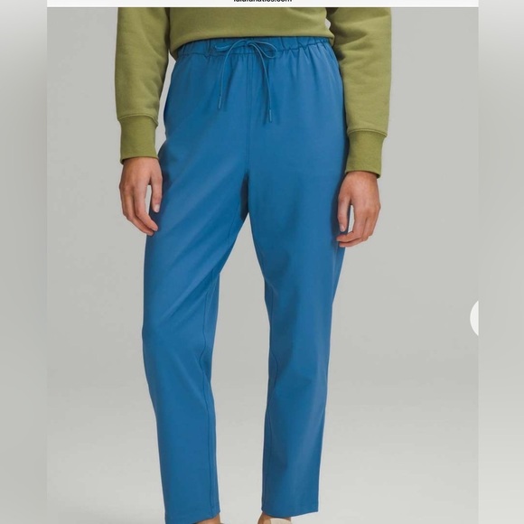 lululemon athletica Pants - Lululemon Stretch High-Rise Pant 7/8 Length blue size 10